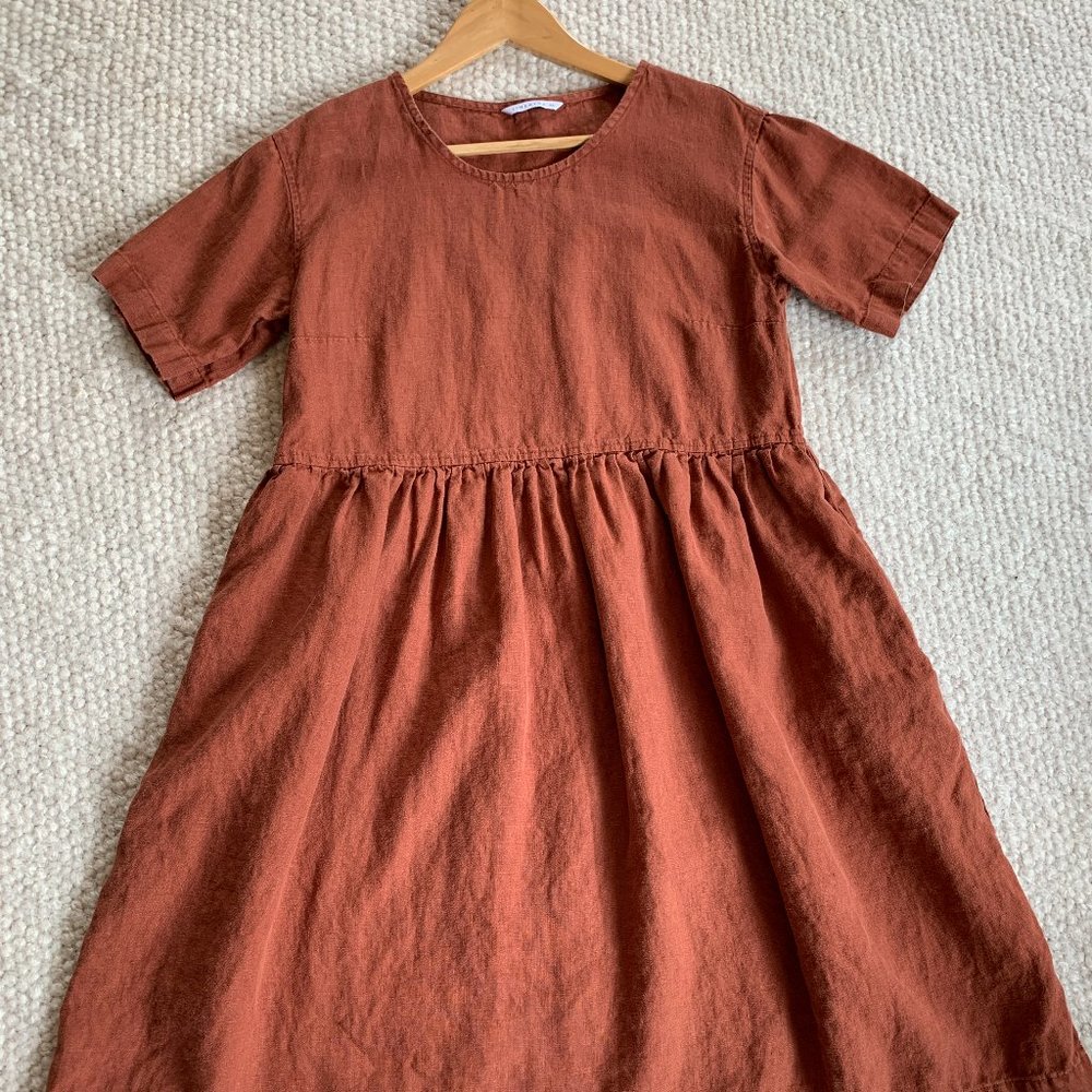 Linen Fox dress